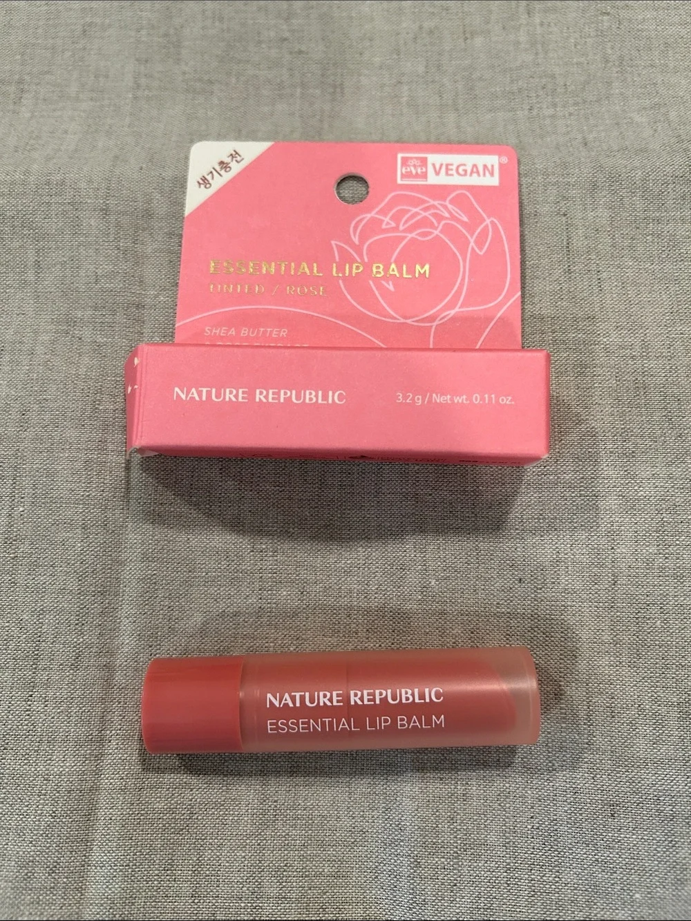 Nature Republic Essential Lip Balm Tint - Rose